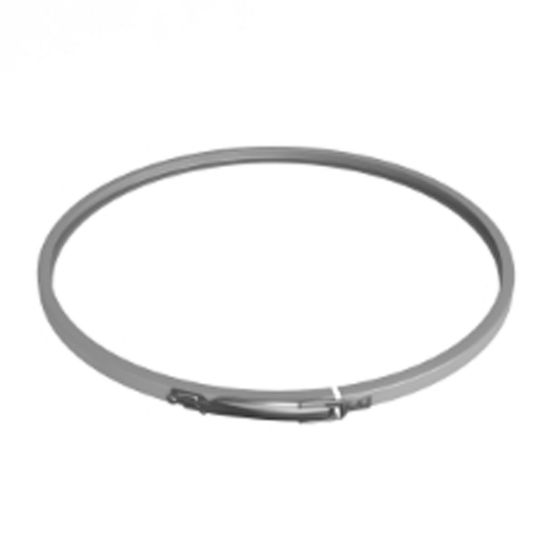 Picture of 30-55 Gallon Galvanized Metal Lever Lock Ring for Plastic Drums