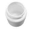 Picture of 2 oz White HDPE Plastic Straight Side Bottle, 38mm 38-400, 8 Gram