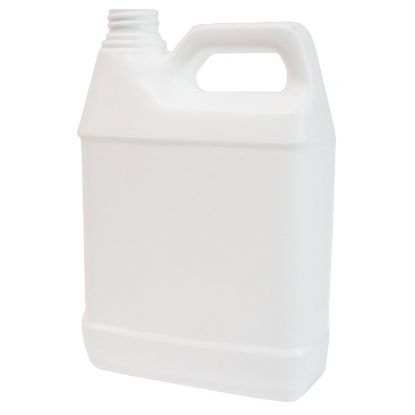Picture of 32 oz White HDPE Plastic F-Style Bottle 28mm 28-400, 77 Gram