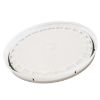 Picture of 3.5-6 Natural HDPE Plastic Pail Tear Tab Cover, EPDM Gasket