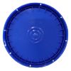 Picture of 3.5-6 Gallon Blue HDPE Plastic Pail Tear Tab Cover, Gasket, UN Rated