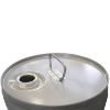 Picture of 5 Gallon Gray Rust Inhibited Steel Tight Head Pail, 2 1/8" Screwcap & Seal, No Spouts, UN Rated