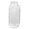 Picture of 32 oz Flint Glass French Square Bottle, 58mm 58-400 w/ Graduation Marks