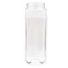 Picture of 32 oz Clear Oblong PET Plastic Spice Jar, 63mm 63-485, 32 Gram
