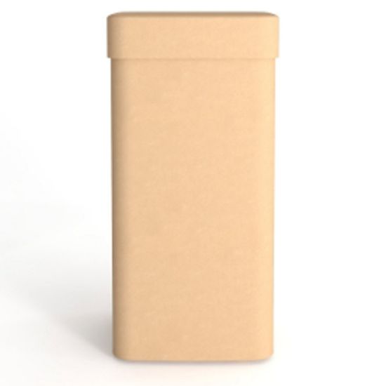 Picture of 20 Gallon Kraft Fiber Square Open Head Drum, w/ Kraft Slip On Cover, UN Rated