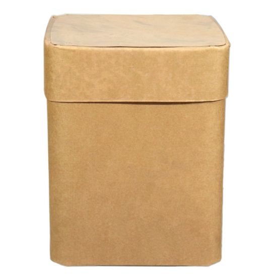 Picture of 14.5 Gallon Kraft Fiber Square Open Head Drum w/ Kraft Fiber Slip On Cover, UN Rated