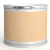 Picture of 10 Gallon Kraft Fiber Open Head Drum, Plastic Natural Cover, No Fitting or Gasket, Steel Lever Lock Ring, UN Rated, HCCAP Drum