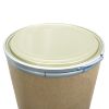 Picture of 51 Gallon Kraft Fiber Open Head Drum, Steel Cover, Lever Lock Ring