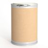 Picture of 12.5 Gallon Kraft Fiber Open Head Drum, Natural Plastic Cover, UN Rated