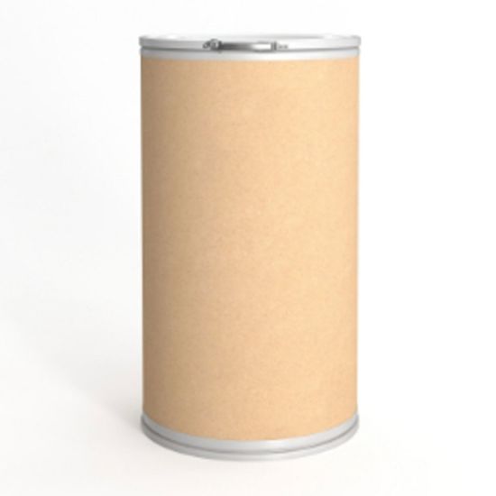 Picture of 55 Gallon Kraft Heavy Duty Fiber Open Head Drum, Polyethylene Lining, Urethane Gasket, 2" Buttress & 3/4" NPS, Stainless Steel/Galvanized Steel Chime