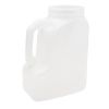 Picture of 4 Liter Natural HDPE Plastic Handleware Bottle, Pinch Grip Handle, 110mm 110-400