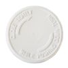 Picture of 38-400 White PP Plastic Child Resistant Cap, Push Down & Turn, .035 M1 Heat Seal for PE