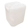 Picture of 5 Gallon Natural HDPE Square Tight Head Pail, 70 mm, TE 6TPI, Closed Vent, 22 mm Cap Installed, UN Rated