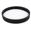 Picture of 70mm 70-400 Black PP Plastic Smooth Top, Smooth Sides Cap w/ F217 Liner