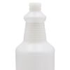 Picture of 32 oz Natural HDPE Plastic Ring Neck Decanter Bottle, 28mm 28-410, 51 Gram