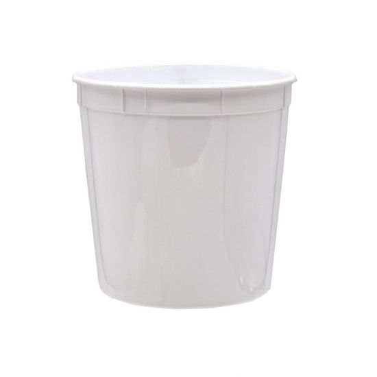 Picture of 85 oz White HDPE Plastic Tub