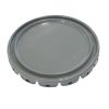 Picture of 2.5-7 Gallon  Gray Steel Pail Lug Cover, Rust Inhibited, No Fitting, Flow in Gasket, 24 Gauge, UN Rated
