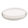 Picture of 3.5-6 Gallon White HDPE Plastic Pail Cover, EPDM Gasket, UN Rated