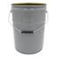 Picture of 6 Gallon Gray Steel Open Head Pail, Clear Phenolic Lining, 26 Gauge, UN Rated