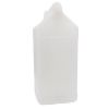 Picture of 2.5 Gallon Natural HDPE Plastic F-Style Bottle, 63 mm, 350 Gram