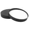 Picture of 120mm 120-400 Black PP Plastic Matte Top, Ribbed Sides Cap with F217 & PS22 Plain Liner