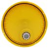 Picture of 3.5-6 Gallon Dark Yellow HDPE Plastic Pail Tear Tab Cover, Rieke Spout