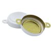 Picture of 3/4" White Aluminum Drum Capseal with Gasket – Tamper Evident