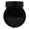 Picture of 5.3 Black Steel Open Head Pail, Single Bead, Rust Inhibited Lining w/ Rust Inhibited Lug Cover, EPDM Gasket, UN Rated