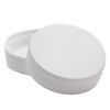 Picture of 38mm 38-400 White Copolymer Matte Top, Ribbed Sides Cap, F217 Liner