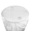 Picture of 55 Gallon White HDPE Plastic Tight Head Drum in a Bag, w/ 2"x2" Fitting, UN Rated