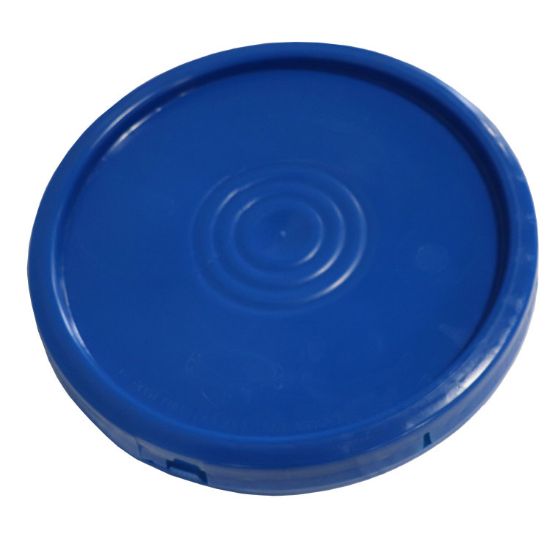 Picture of 3.5-7 Gallon Blue #BL45, HDPE Plastic Pail Tear Tab Cover