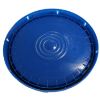 Picture of 3.5-7 Gallon Blue #BL45, HDPE Plastic Pail Tear Tab Cover