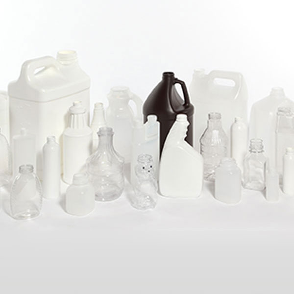 Chemical Packaging - Plastic bottles